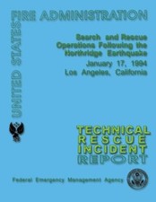 Search And Rescue Operations Following The Northridge Earthquake: Technical...