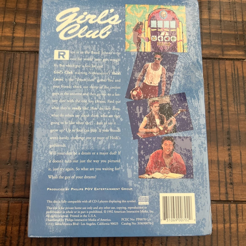 Philips CDi Girl’s Club 1992  RARE Complete Slip Cover Registration Card Manual - Image 2 of 4