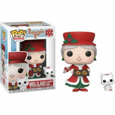 FUNKO POP! Christmas Peppermint Lane MRS CLAUS & Candy Cane #02