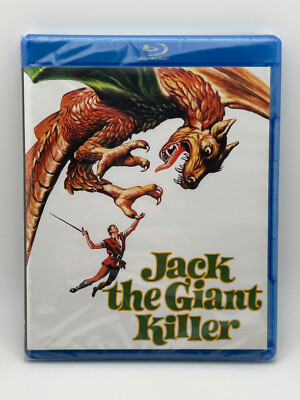 Jack the Giant Killer (1962) Blu-ray Kerwin Mathews 60s Adventure Fantasy NEW