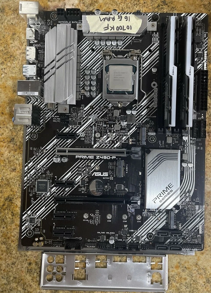 未使用】 ASUS PRIME Z490-P マザーボード