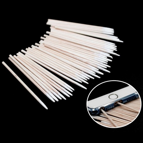 100 Pieces Cell Phone Cleaning Cotton Swab Tools for Camera Lens Computer - Zdjęcie 3 z 8