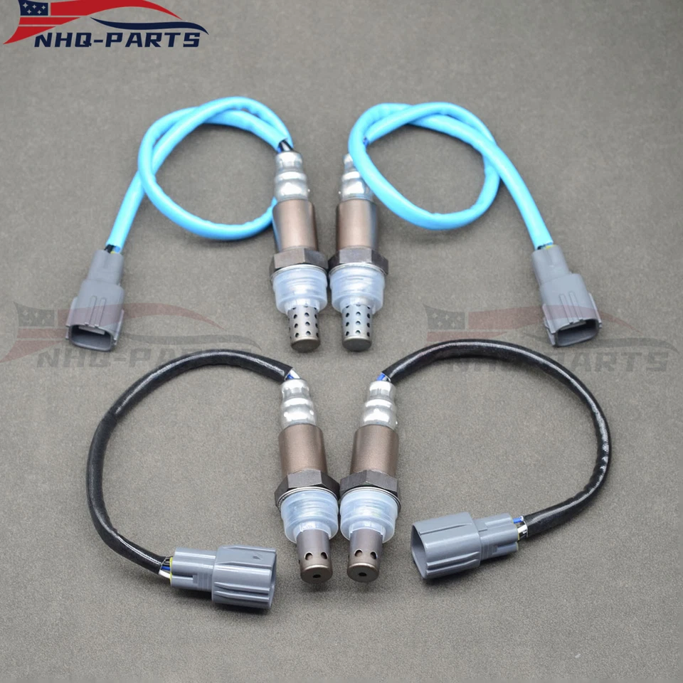 4PCs Oxygen Sensor Upstream + Downstream For 2006-2007 Subaru B9 Tribeca 3.0L US - Image 3 of 4