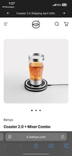 Barsys Wireless Mixer and Coaster 2.0