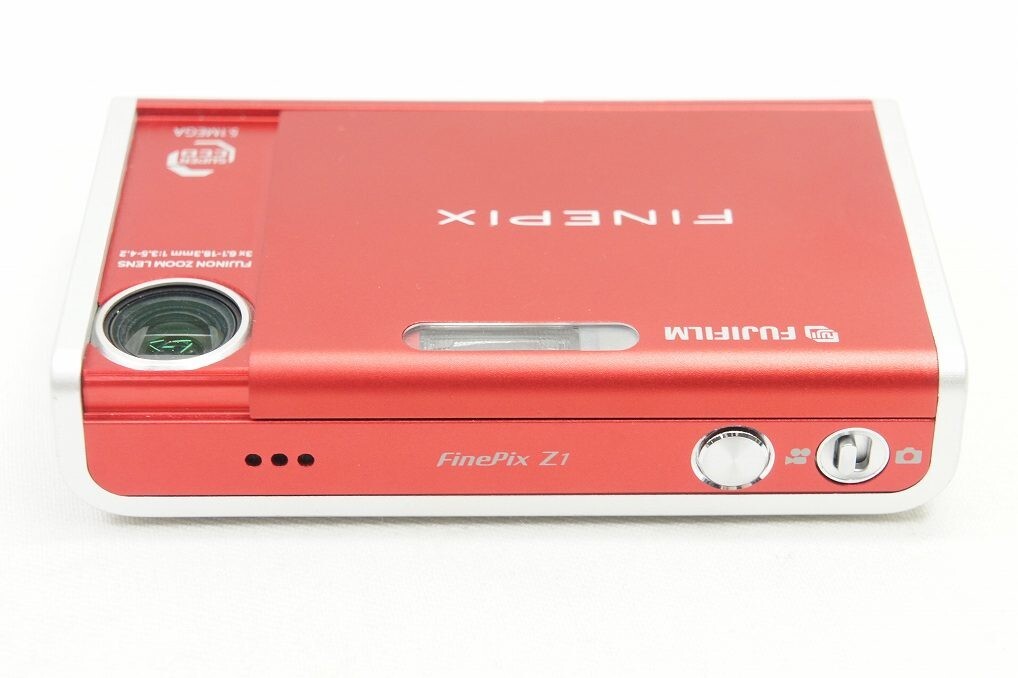 FUJIFILM FinePix Z1 レッド Fujifilm Finepix Z1 5.1MP Digital Camera - 3x Zoom - Red