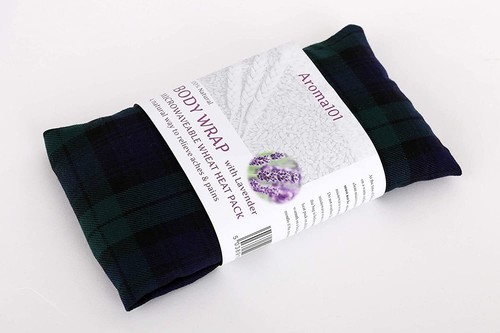 Tartan Wheat Heat Packs Body Wrap Lavender/Unscented Microwave Relief Pack 1 2 3 - Picture 17 of 20