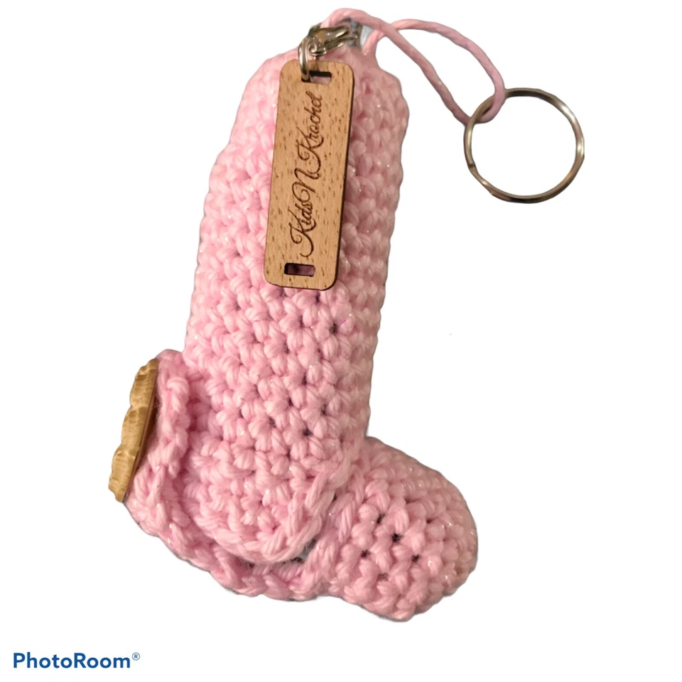 Juego de 2 Llaveros Inhalador Asma Estuche, Rosa y Negro, Detalle Botón Aleatorio Foto 2 de 4