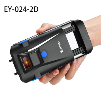 Bluetooth Android Barcode Scanner Back Clip Wireless 1D 2D ISBN Inventory Reader