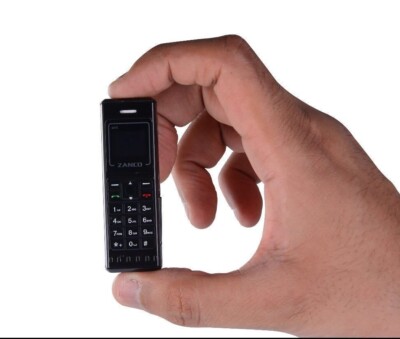 Zanco ANT kleines Telefon Handy SIM-frei einfach zu bedienen 1,7'' Zoll Sprachwechsler Neu in OVP