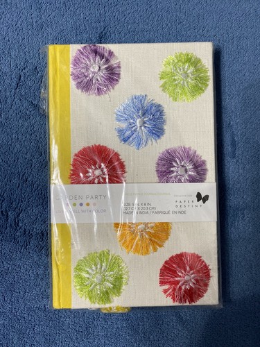 Paper Destiny-(Lori Weitzner, Ode To Color) Circle Fringe Journal -Papyrus- - Picture 6 of 8