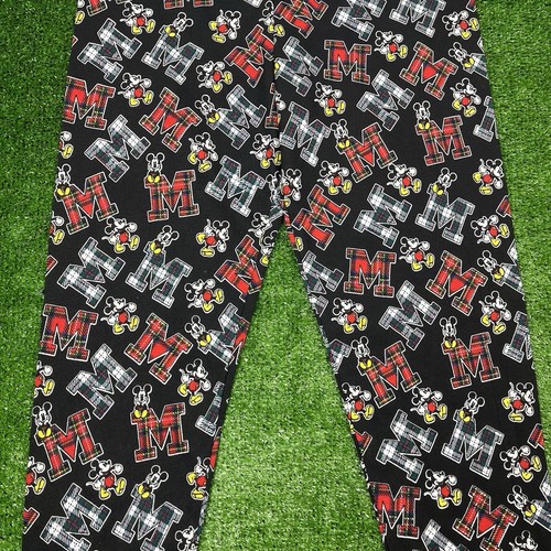 Vintage 90s Disney Mickey & Co. AOP Pants Kids Girls Medium 10-12 Made In USA - Picture 4 of 23