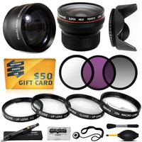 15pc Macro + Fisheye + Telephoto + Filters For Sony Dcr-sx65 Dcr-sx85 Hdr-cx7 15pc Macro + Fisheye + Telephoto + Filters For Sony Dcr-sx65 Dcr-sx85 Hdr-cx7