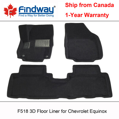 Black All Weather 3d Car Floor Mats Liners For 2018 2019