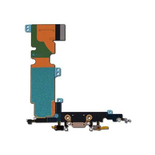 Neuf IPHONE 8 Plus Chargement Dock Port Double Microphone Rechange Doré - Photo 3 sur 5