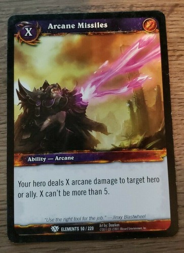 World of Warcraft WoW TCG War of the Elements Cards /220 - YOU PICK - Picture 42 of 137