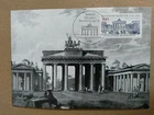 GERMANY Stamp With Matching Postcard First Day Cover 200 Years  Brandenburg Door