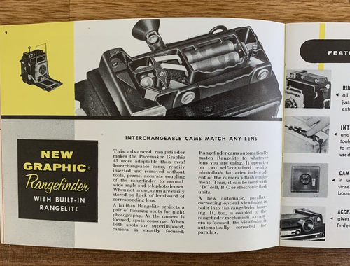 Graflex Prize Winning Cameras Catalog Booklet Graphic Graflite Graflarger - Picture 5 of 14