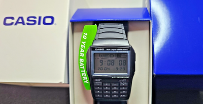 CASIO DBC-32-1A Calculator - Telememo 25 Databank - Digital 50 mm