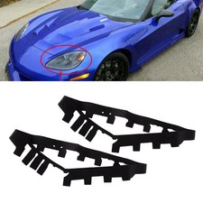 2pcs Left & Right Headlight Lens Trim Gasket Seal Fit for Chevrolet Corvette C6
