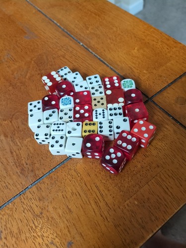 Lot of 32 Miscellaneous Dice