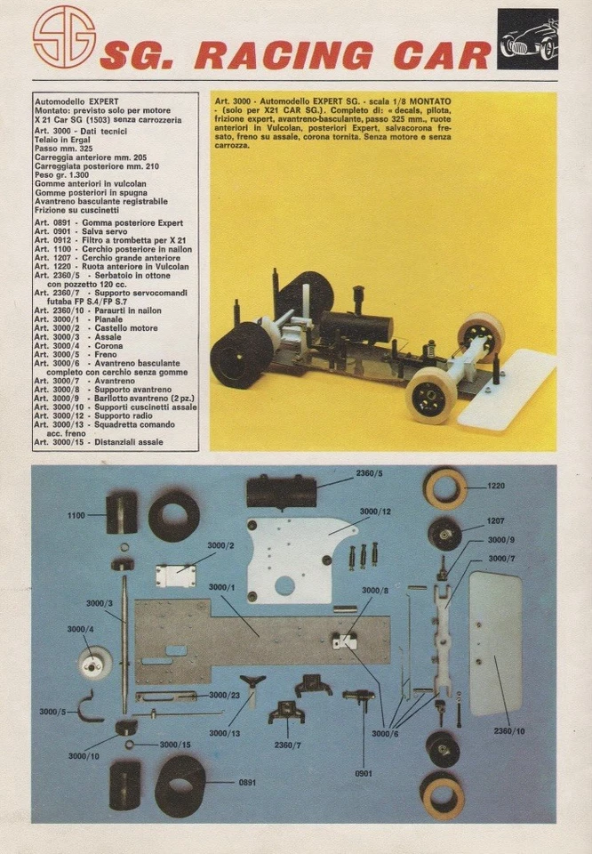 Pendel Vorderachse für robbe / SG 1 Expert 1:8 Nitro RC-Car - Rarität Vintage - Bild 4 von 4