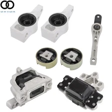 7PCS Motor & Trans Mount Kit For Volkswagen CC 2.0L Auto-Manual DCT Transmission
