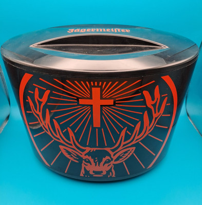 Jägermeister Eiskühler Eisbehälter XL Eiswürfel Merchandise gut