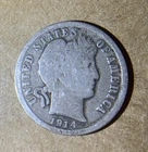 1914-D Barber Dime — photo from another recent sale