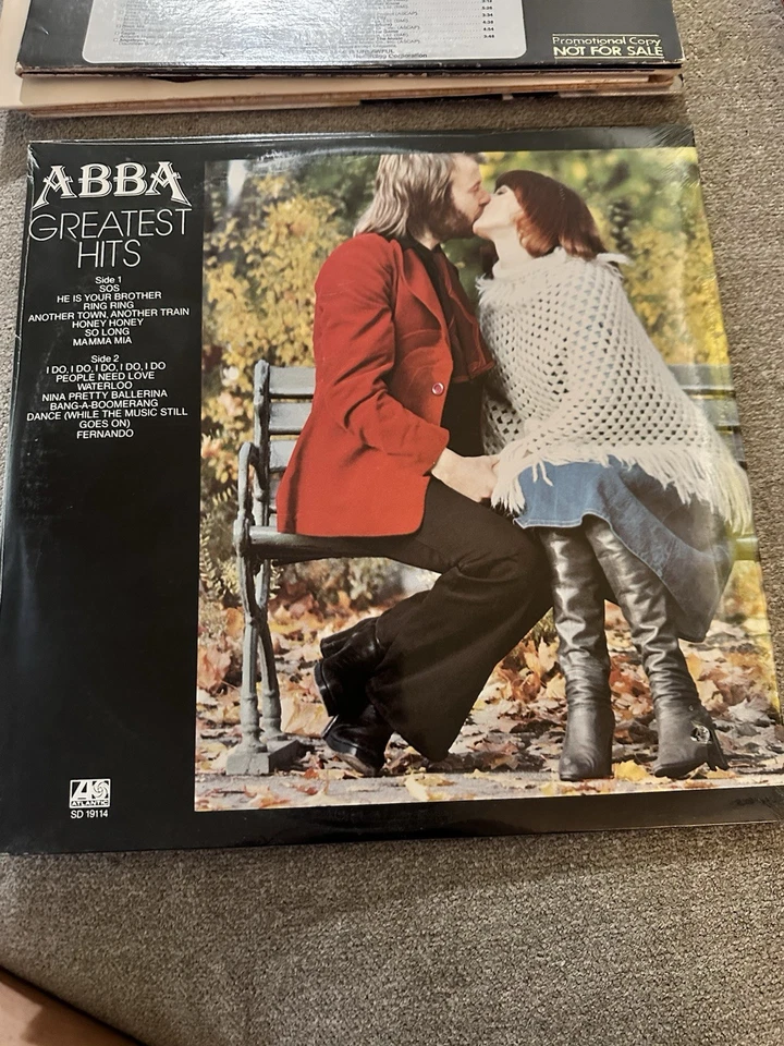 ABBA Greatest Hits Vinyl LP Record Album 1976 Atlantic Records SD 19114 - Image 2 of 2