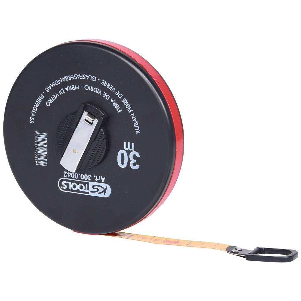 Mètre-ruban KS Tools 300.0042 de 30 m avec boîtier en acier