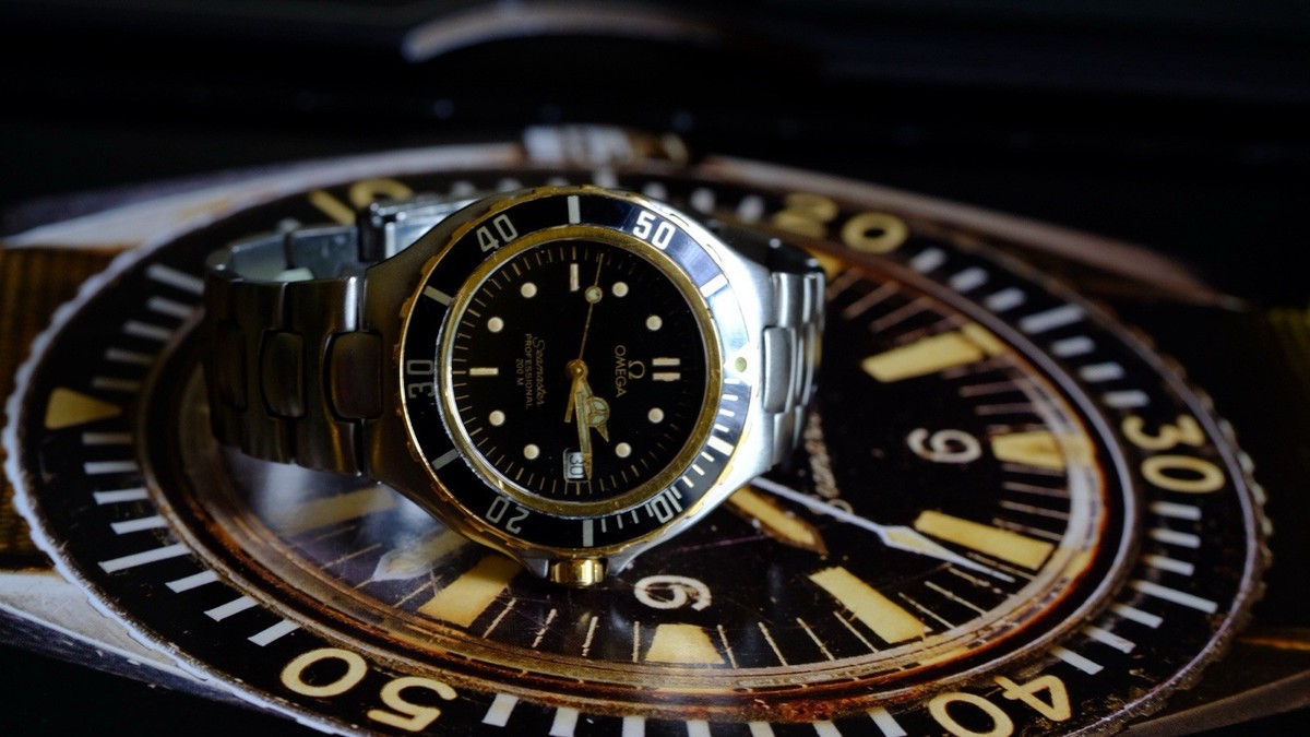 1988 Omega Seamaster Professional Two Tone | eBay 1988 Omega Seamaster Professional Two Tone | eBay