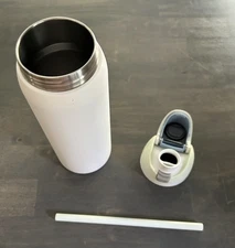 Owala FreeSip 32oz Insulated Stainless Steel Water Bottle with Straw Iced Breeze