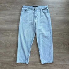 Vintage 90s Levis Silvertab Baggy Mens Denim Skater Jeans Blue USA Size 38x33