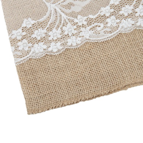 Brand New Table Runner Linen Accessories Festival Natural Jute Replacement - Picture 3 of 48
