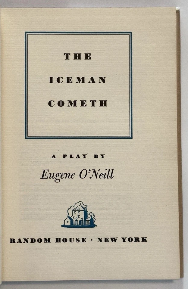 1st/1st  Eugene O'Neill  THE ICEMAN COMETH  1st Edition/1st Printing!  HCDJ￼ Foto 3 de 4