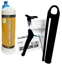 B1 Dental Temporary Crown & Bridge Bundle Kit + 4:1 / 10:1 Mixing Dispenser Gun