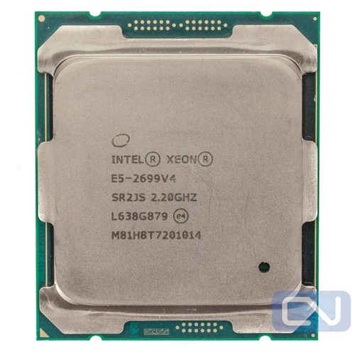 Intel Xeon E5-2699 V4 2.20GHz 55M 22-CORES LGA2011-3 Server 145W SR2JS 3.60 GHz - Picture 1 of 1