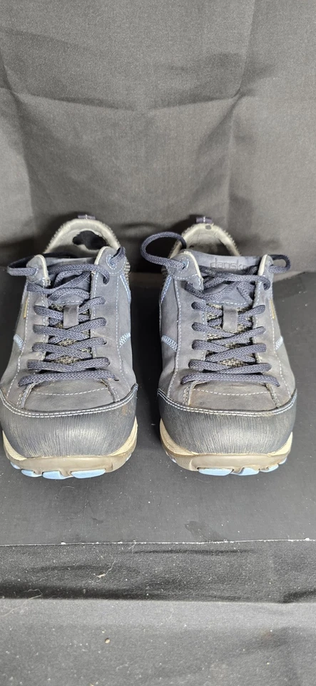 Zapatos de Senderismo Dansko Mujer Paisley Gamuza Azul Impermeable Vibram Talla 38W-6.5us Foto 2 de 4