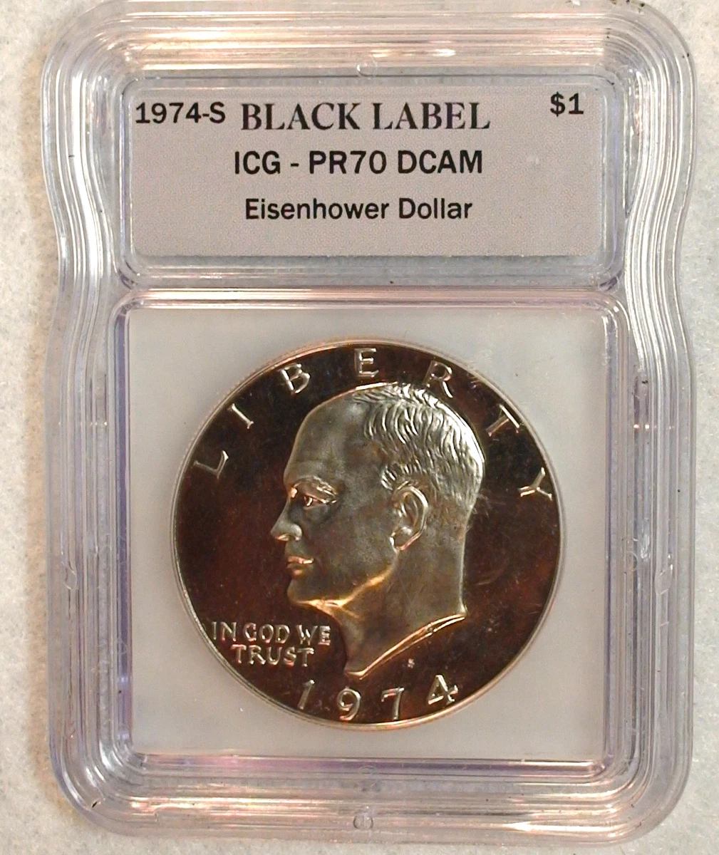 Grade PR 70 ICG Eisenhower Dollars (1971-1978) for sale | eBay
