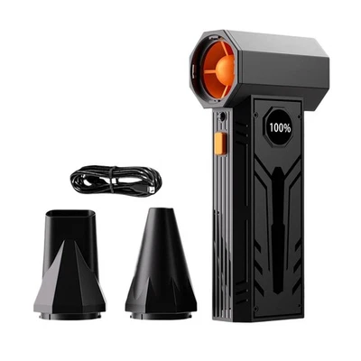 MARKENLOS Auto-Schneefräse, kabelloser Turbinentrockner, kleine Auto-Schneefräse