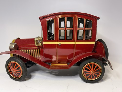 Rosko Tested – Voiture électrique Grand Pa Car (Japon) – Tôle Litho – Occasion TBE