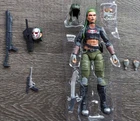 shipTODAY GI Joe Classified ZANYA FIGURE + ACCESSORIES (No Chameleon Swamp Skier