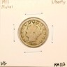 1911 Liberty V Nickel 5C With Cents Business Strike Philadelphia KM112 Philadelphia Liberty