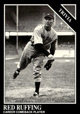 Red Ruffing 1991 Conlon Collection TSN Card #227 New York Yankees