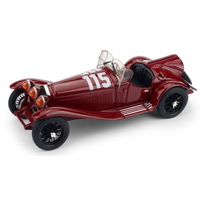 Alfa Romeo 2300 N.115 Mille Miglia 1932 CARACCIOLA-BONINI 1:43 Brumm Auto Compet
