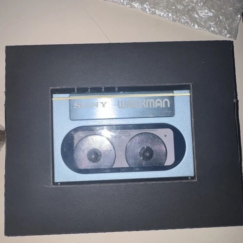 Sony Walkman WM-20 Cassette Player Vintage Blue For Parts Repair