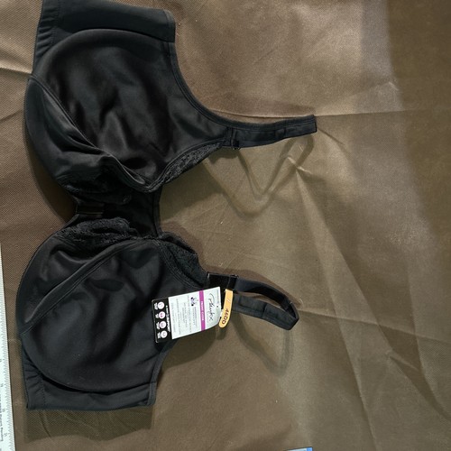 Playtex Secrets Bra Front-close underwire US4423 black 46DD no poke, cooling - Picture 2 of 17