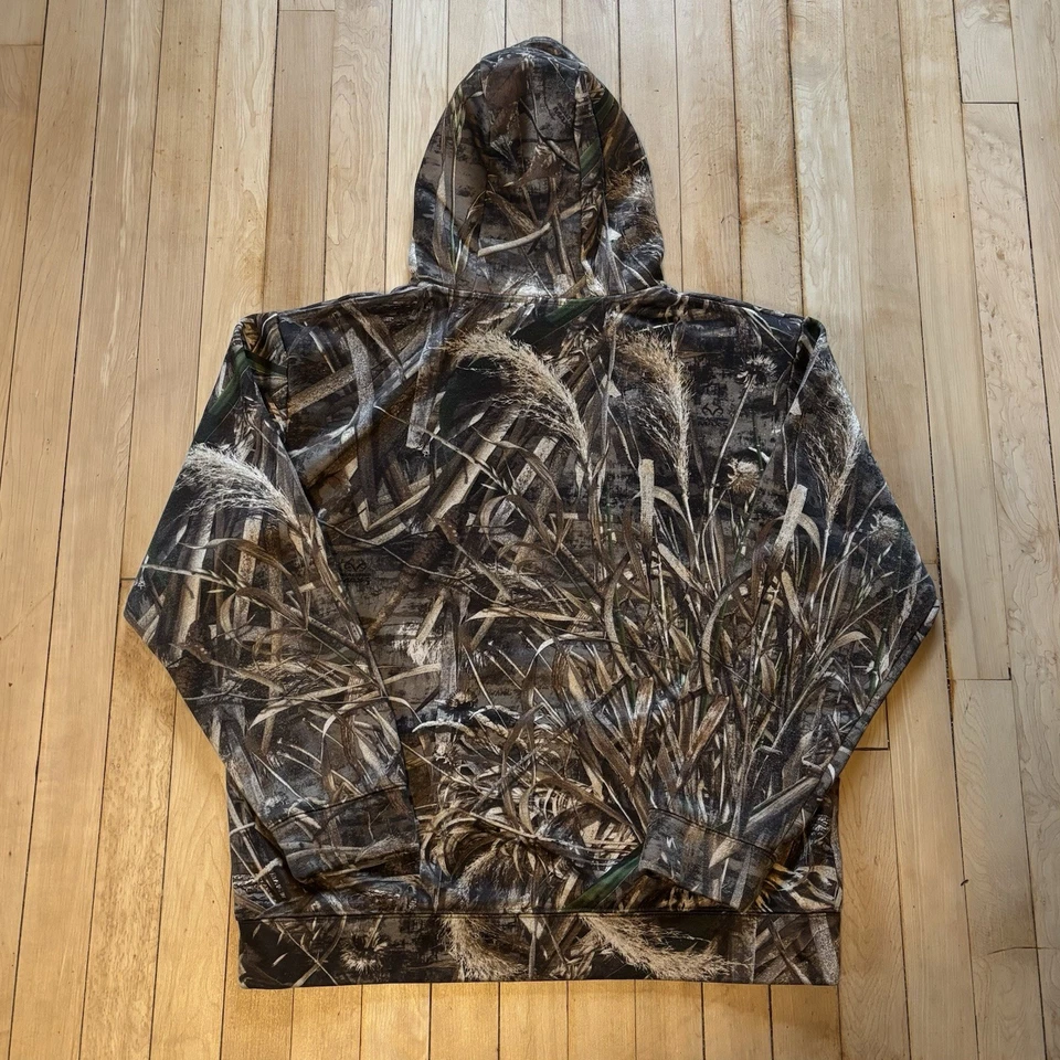 Banded Realtree Camo Hoodie Sweatshirt Mens L Embroidered Logo Y2K Hunting - Image 2 of 4