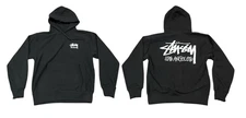 Stussy Los Angeles Chapter Hoodie Men’s Black Streetwear Pullover S-5XL