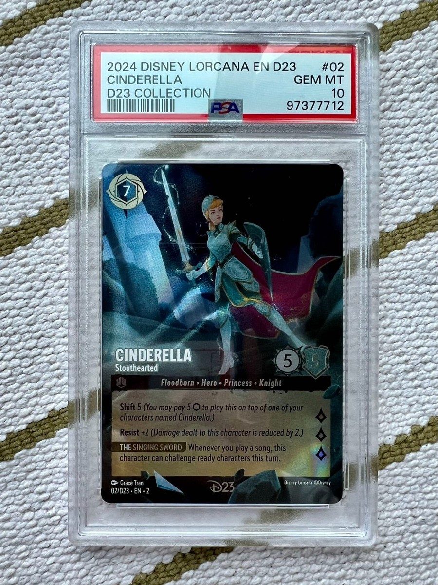 PSA 10 D23 Disney Lorcana Exclusive Expo Collectors Box Full Set